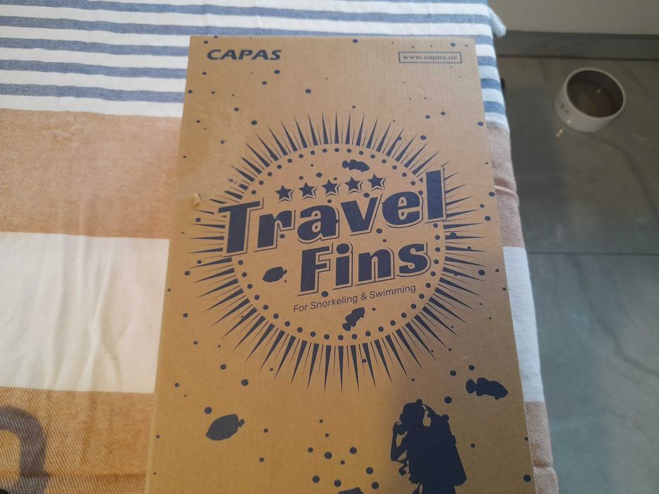 Płetwy Do Nurkowania Do SNORKELINGU dla Dzieci CAPAS JR 9-13 S/MD