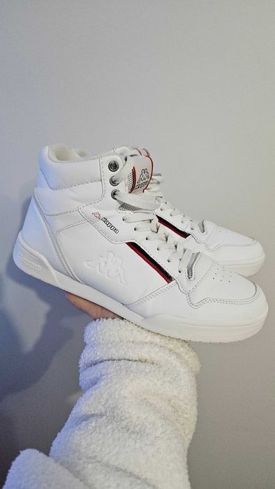Sapatilhas Retro Kappa Mangan Brancas Tamanho 40