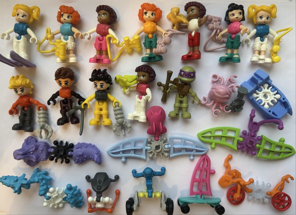 Киндер сюрприз бегемотики лягушки гномы Варус Поттер инфинимикс Марвел