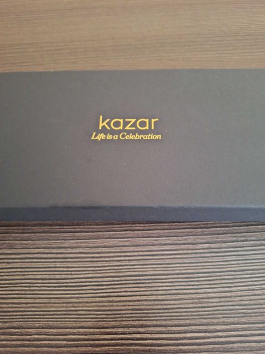Rekawiczki skórzane meskie Kazar - nowe