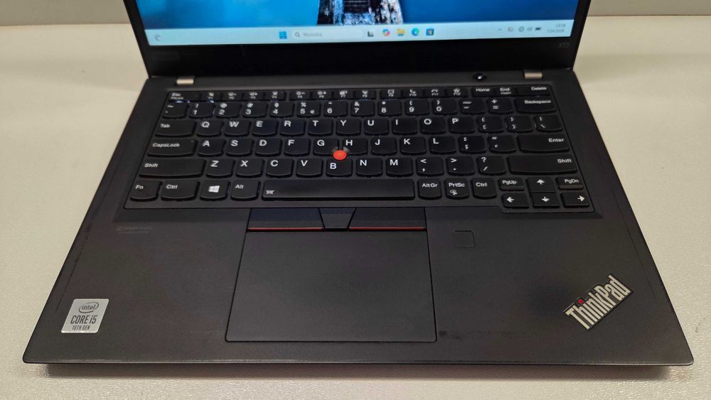 CIENKI Lenovo ThinkPad X13 G1 Intel i5 10210U ram 8GB Dysk 256SSD laptop Gwarancja Windows 11 Laptop do domu pracy warsztatu programowania na studia