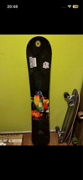 Burton Deska Snowboardowa 158 cm castom restricted channel m6