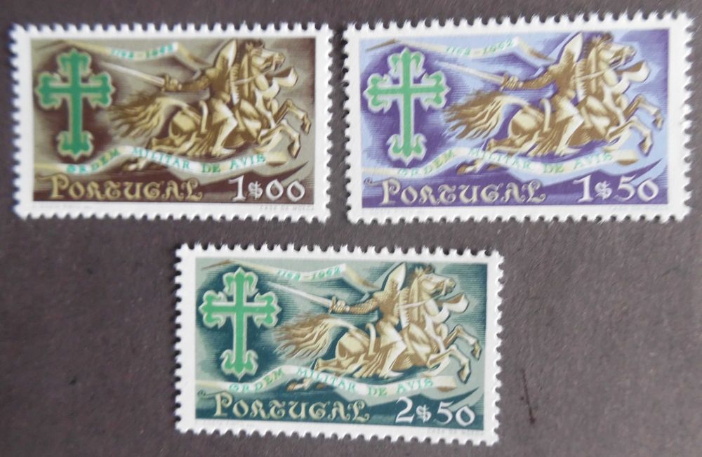 Selos Portugal 1963- Ordem Militar Avis SOBERBOS
