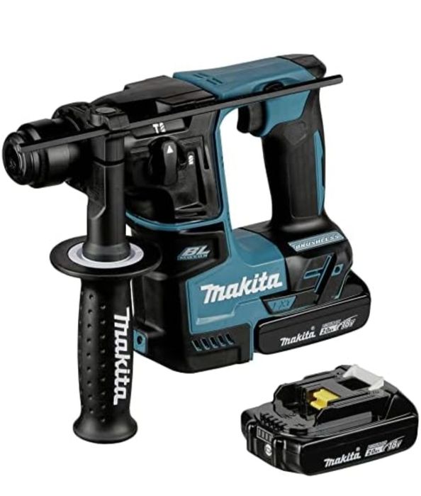Martelo Perfurador sem Fio MAKITA 18V SDS-Plus DHR171RAJ | 2 baterias