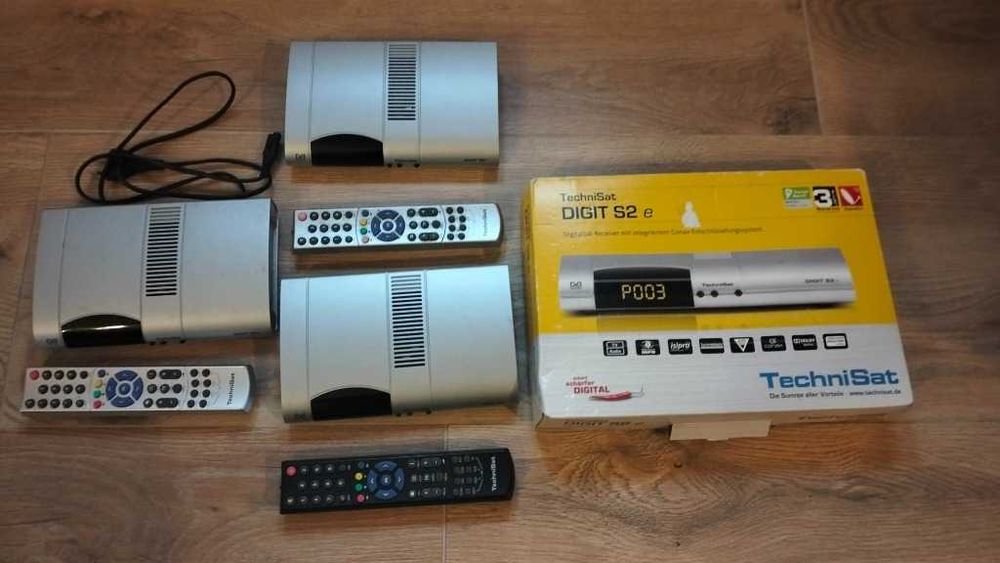 Dekodery Technisat DIGIT S2 z pilotami
