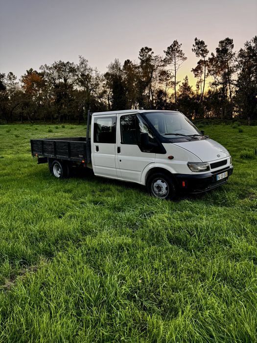 Ford Transit 350 Caixa Aberta 2001 avariada