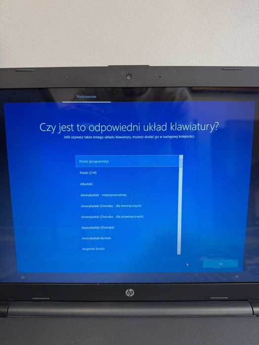 Laptop HP 17-BS049NW 17,3" i3 / 8GB RAM / SSD 256GB / Windows 10