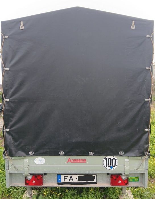 Reboque 2,0 t Anssems PSX2 4x2x1,85 - Equipamento de topo