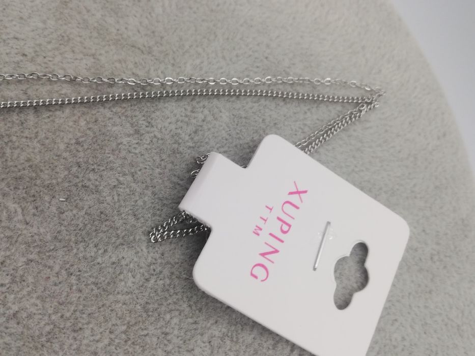 Naszyjnik stal chirurgiczna Xuping z wisienkami