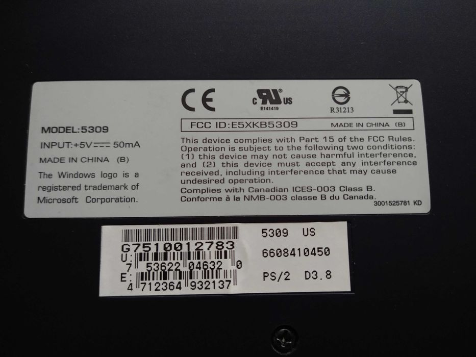 klawiatura ADAX Model:5309