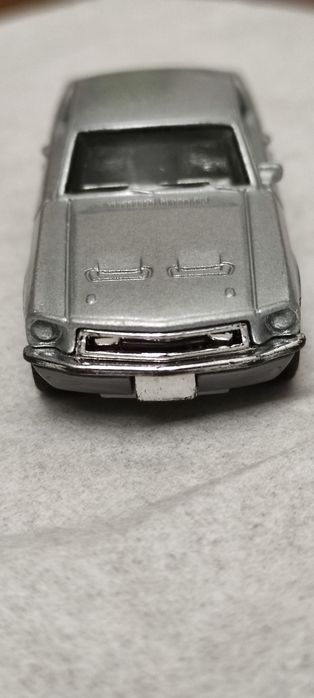 Модель 1:64 Matchbox 1968 Ford Mustang GT CS USA Silver Body Muscle