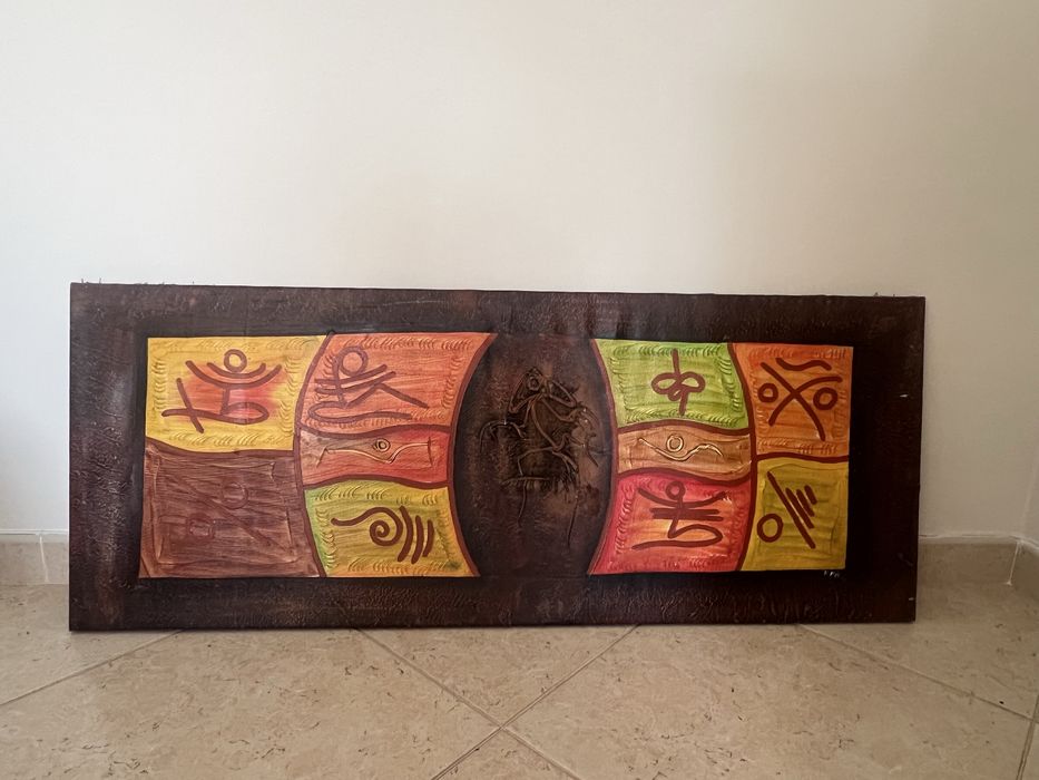 Quadro tela abstrato