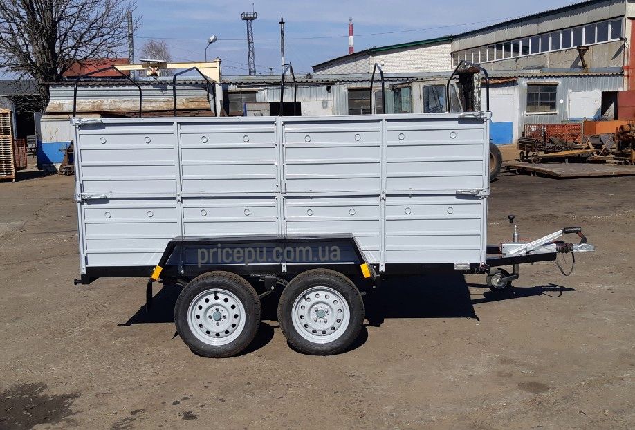 Двохосний Причіп для Легкового Авто. КременьКРД. Прицеп для авто