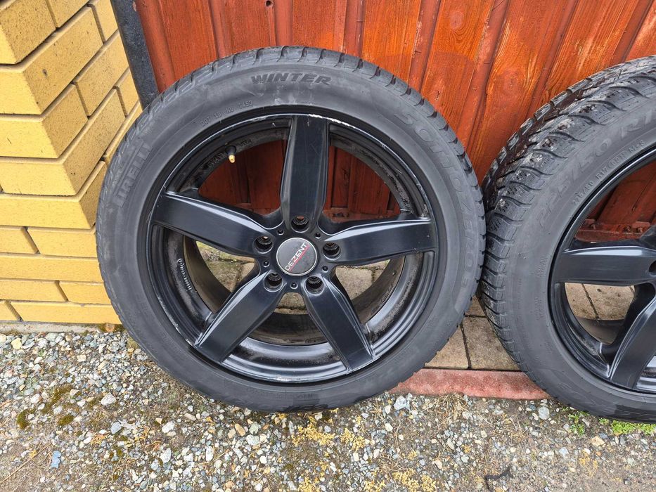 Alu Felgi 17 Opel Insignia BMW E36 E39 E46 5x120 koła zima 225/50 Pirelli VW T5 Transporter