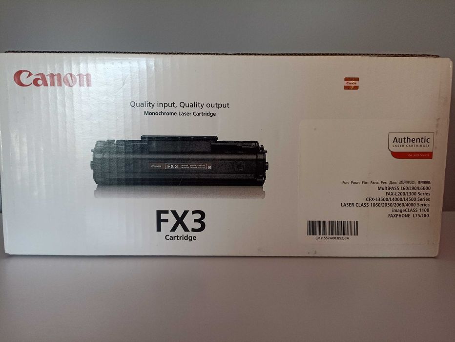Картридж Canon FX 3 оригінал новий