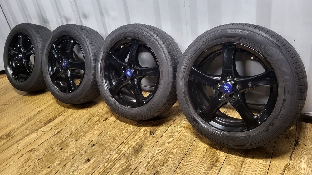 Felgi Ford 17" 5x108 z oponami 225/55 R17 Mondeo S-Max Citroen C5