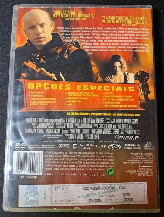 xXx: Missão Radical – Edição Platina | DVD