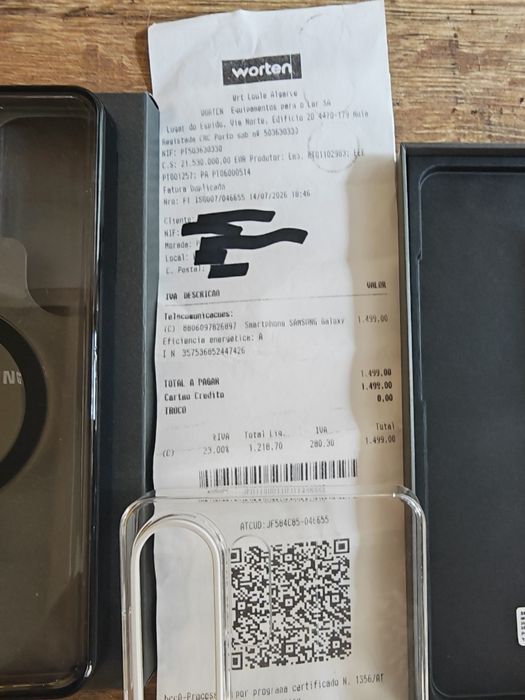 Samsung S26 Ultra 5G 6.9" 12GB/512GB Dual Sim Branco Seminovo C/Garantia Aceito Retomas