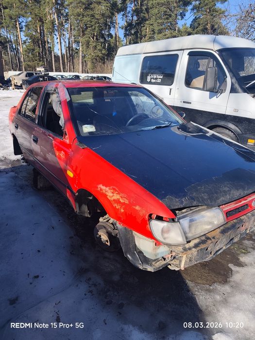 Розборка Nissan Sunny 1.6 бензин КПП автомат 1993 рік  Ніссан Санні