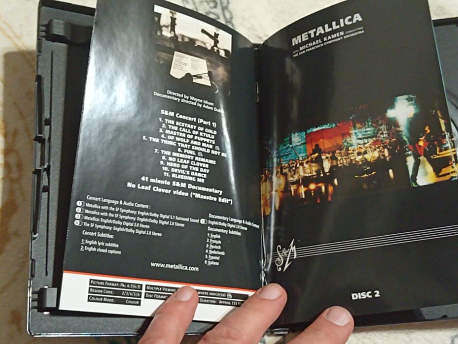 Metallica - S & M  2 DVD