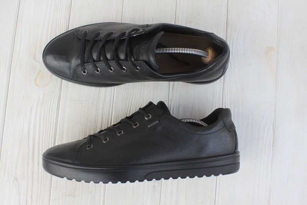 Кеди Ecco Gore-tex шкіра Данія 41р кросівки туфлі кеды