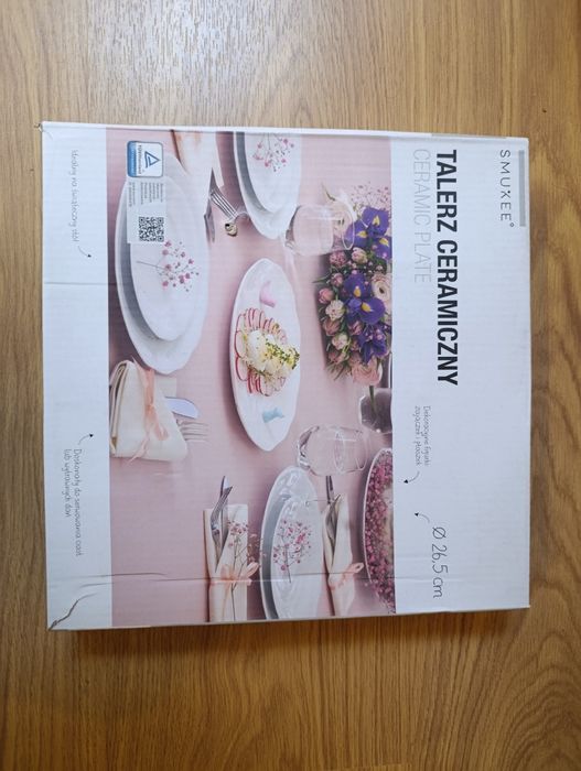 Talerze ceramiczne świąteczne (wielkanocne) nowe