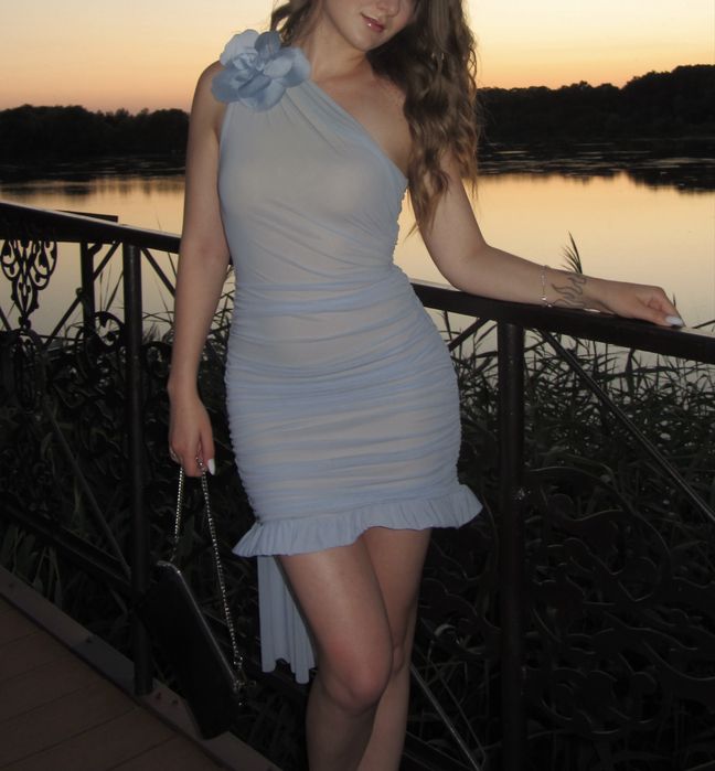 Блакитна сукня Gepur S
