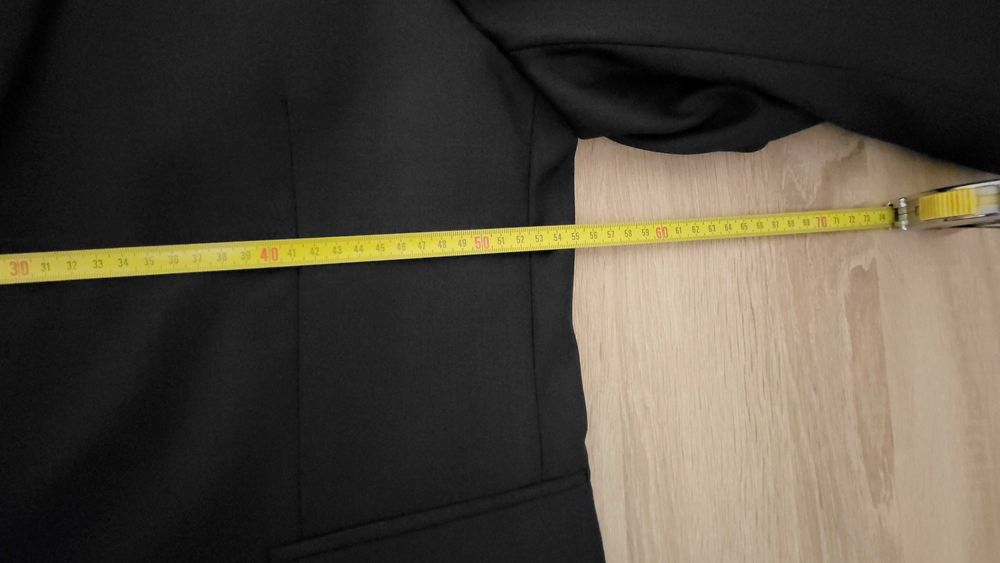 Garnitur męski czarny 176-180 /108/94