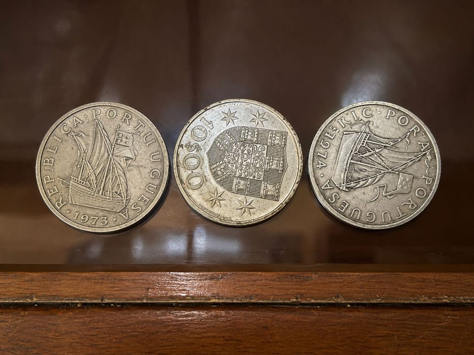 10 escudos Coleção de moedas portuguesas em escudos – comemorativas e circulação