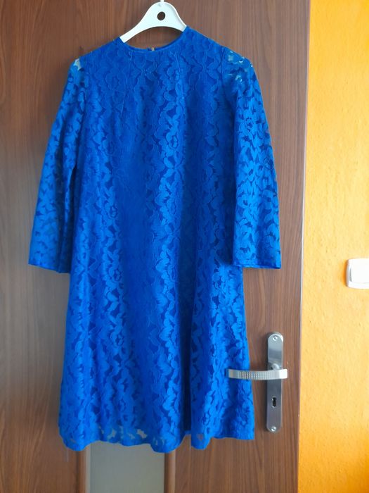 Sukienka trapezowa roz 14 Vintage