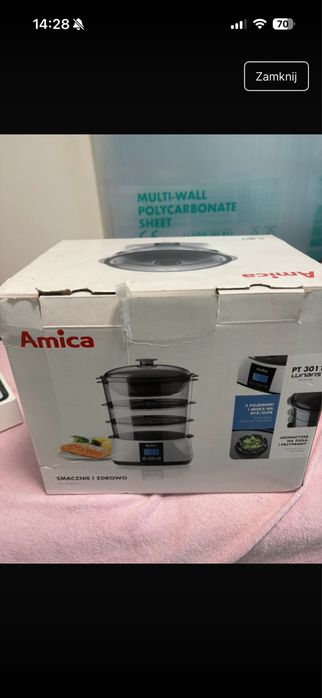 Polecam Parowar Amica