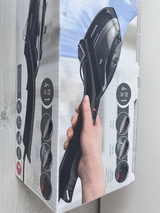 Escova a vapor 4 em 1