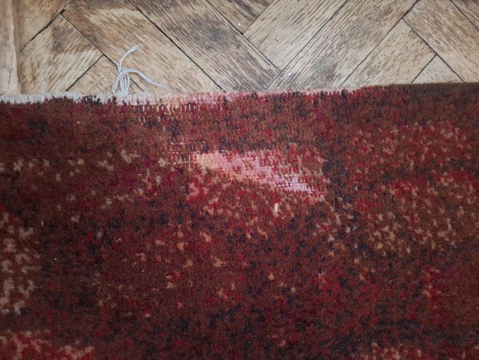 Dywan 100 % wełna vintage z PRL, 2,90 x 1,90 m