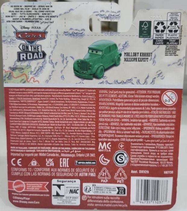 Mallory Karhut Cars On The Road 1/55