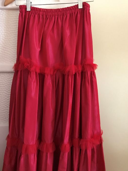 Vestido Vermelho de cerimónia