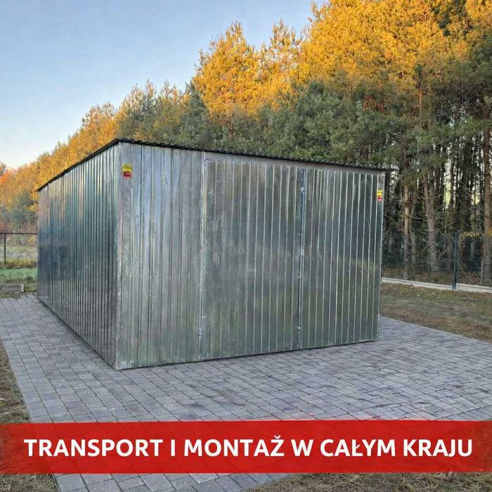 Garaż blaszany 3x5 II gatunek KUTNO