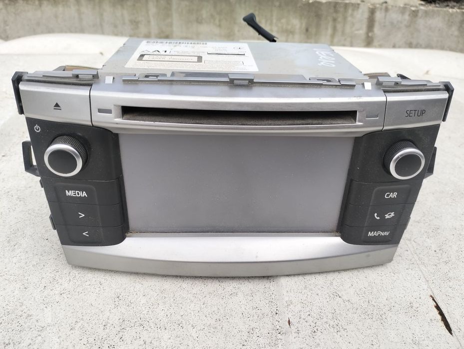 Toyota Corolla Verso lift radio nawigacja