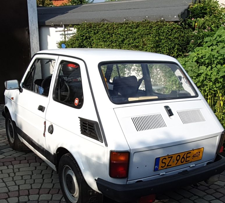 Maluch Fiat 126p   zabytek 1991