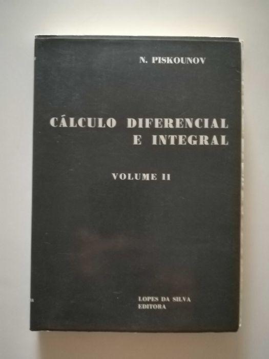 livro - Cálculo diferencial e integral  - 2 volumes