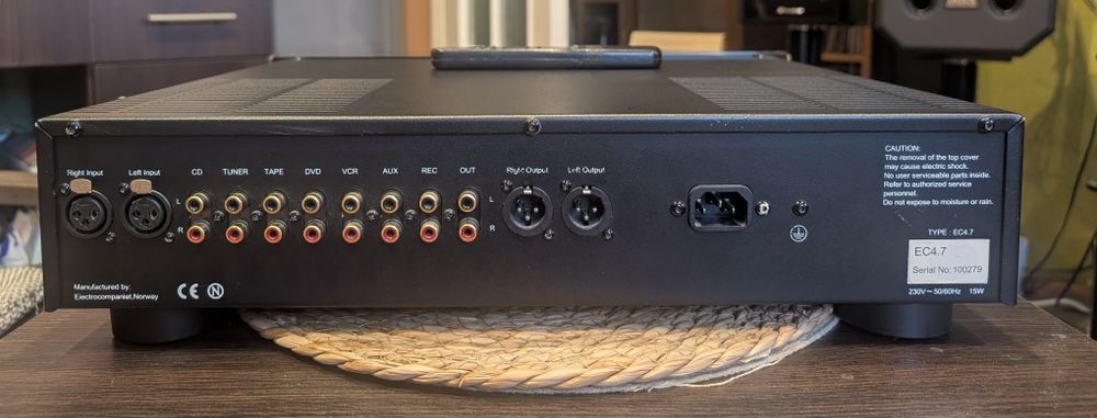 Electrocompaniet EC 4,7 przedwzmacniacz