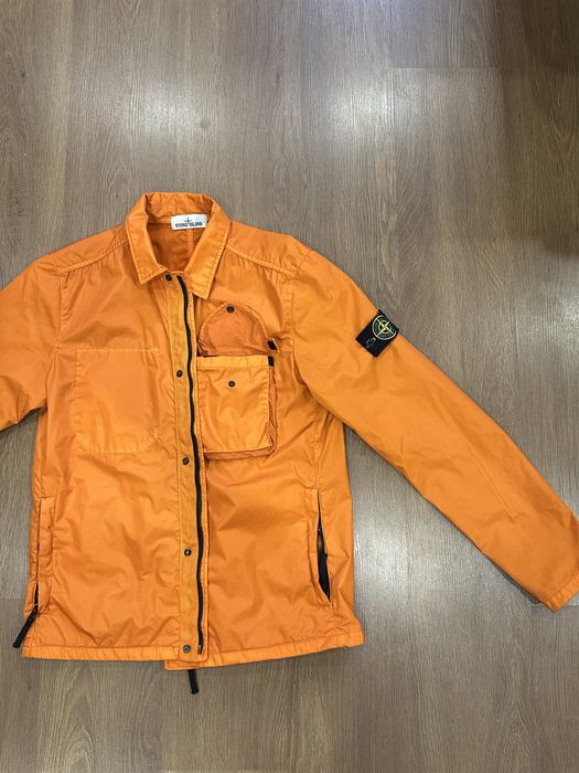 Stone Island 2015 Fall/ Winter Lamy Flock Thick Nylon Jacket - L