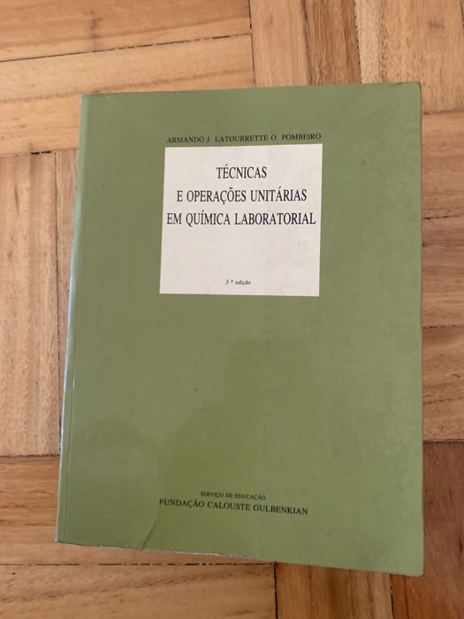 Técnicas e operações unitárias em Quimica Laboratorial