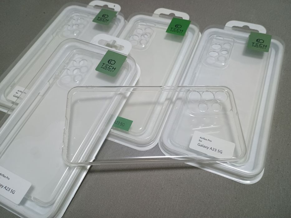 Nowe etui TECH-PROTECT do Samsung Galaxy A23 5G bezbarwne silikonowe