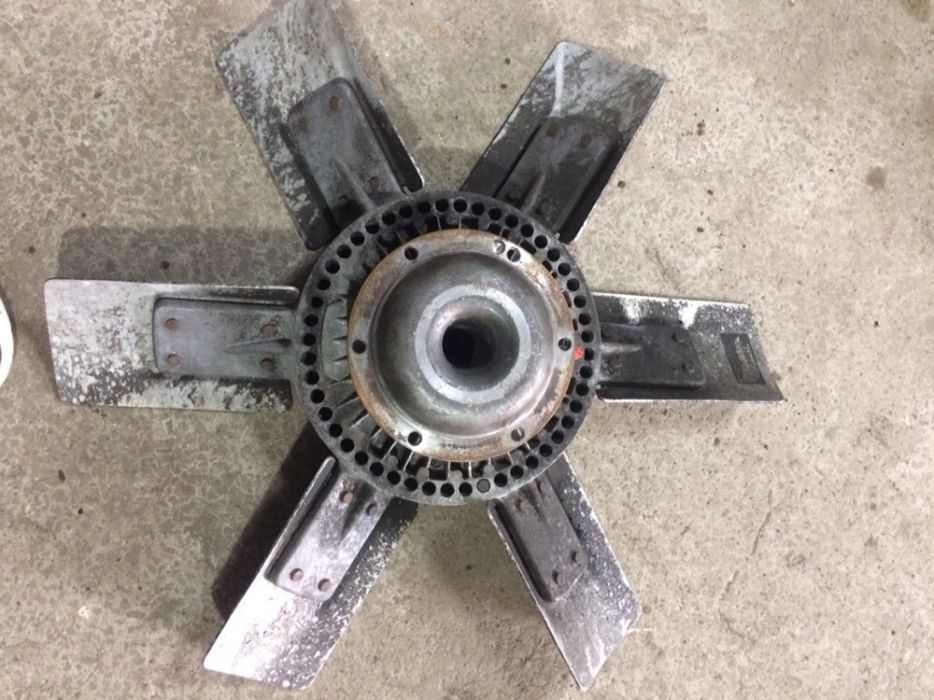 Вентилятор с гидромуфтой вискомуфтой Mercedes 814, 817, 1117, ОМ366