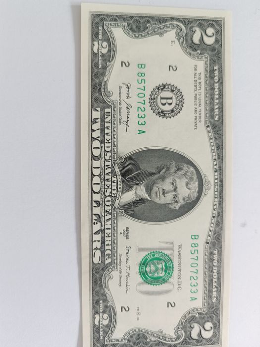2 Dolary BANKNOT 2 sztuki 2017