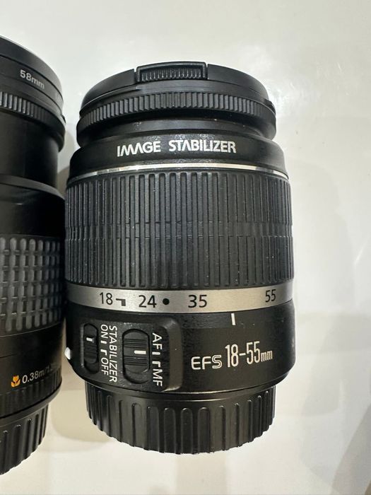 Canon EOS 600D + 4 obiektywy