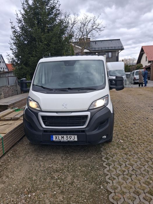 Peugeot boxer wywrotka