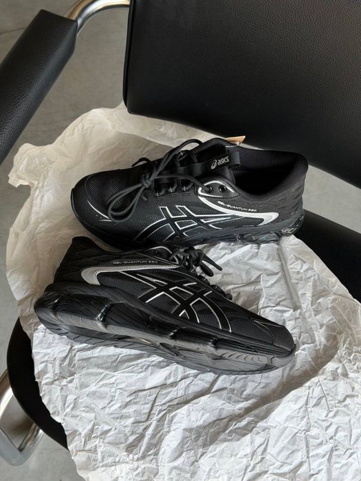 Оригинал Asics Gel Quantum 360 FLW Black (1203A840 001) оригінальні чоловічі кросівки чорні асік гель