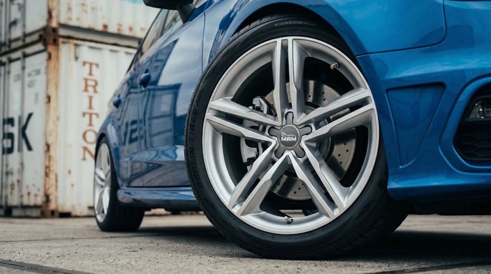 Alufelgi 5x112 18 Cali LATO Audi A3 A4 Volkswagen vw Golf Passat CC T Roc Skoda Octavia Karoq Mercedes A B C Klasa Seat Cupra  OPONY !