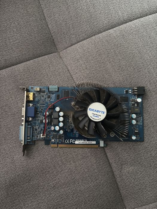 Karta graficzna Karta Graficzna Nvidia GeForce 9600GT OC 512MB Gigabyte / Zalman